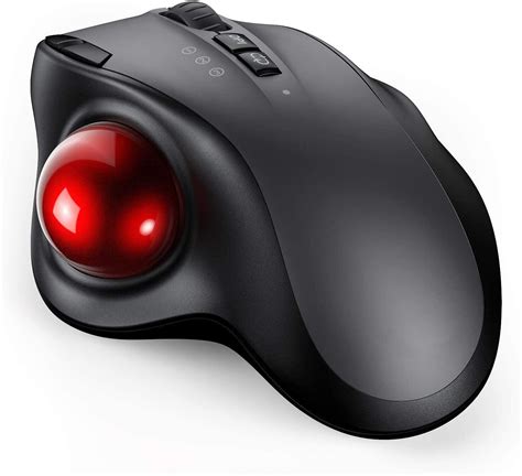 Jelly Comb Wireless Trackball Mouse Rechargeable 2.4G USB Wireless ...