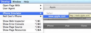 View Source Code on the iPad and iPhone using Dev Tools on Safari Webkit