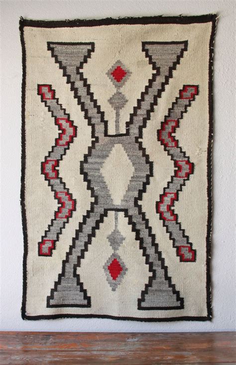 Old Navajo Rug, 1920's Crystal Storm Pattern by GeronimosCollection on ...