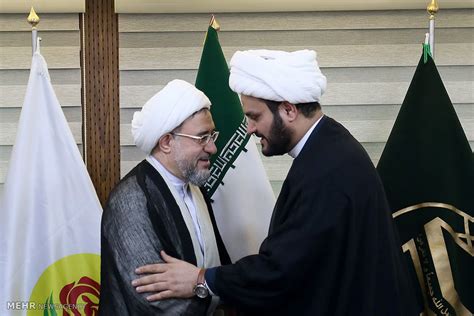 Mehr News Agency - Hezbollah al-Nujaba leader meets with Ayat. Araki