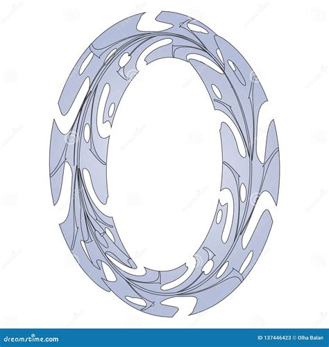 Original Zero Symbol Design Stock Vector - Illustration of alphabet ...