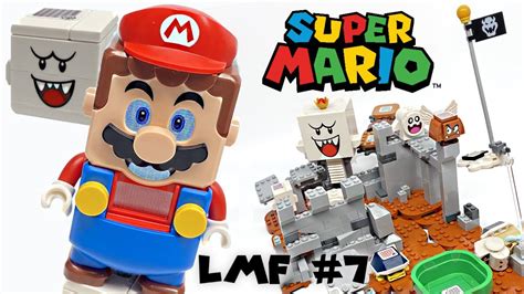 LEGO Super Mario Haunted Tower Ruins custom course! - YouTube