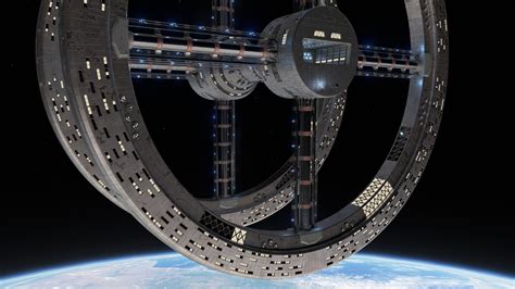 ArtStation - Mega Artificial Gravity Space Station | Resources