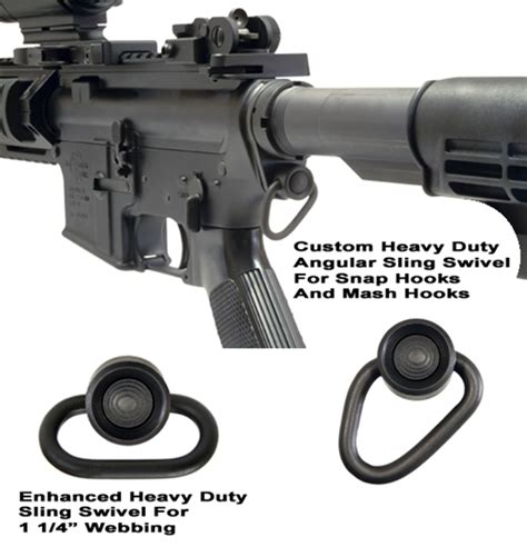 AR 15 and M16 Quick Detach Sling Swivel | AR-15 QD Sling Attachment