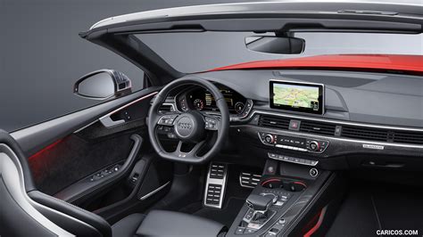 2018 Audi S5 Cabriolet (Color: Misano Red) - Interior | Caricos