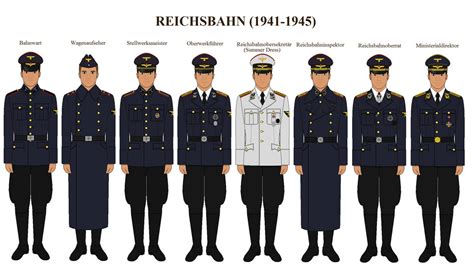 ReichsBahn Uniforms (1941-1945) by Obergruppenfuhrer69 on DeviantArt