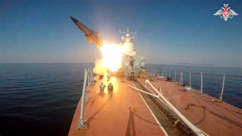 Russia Fires Supersonic Anti-Ship Missile at Mock Target in Sea of Japan