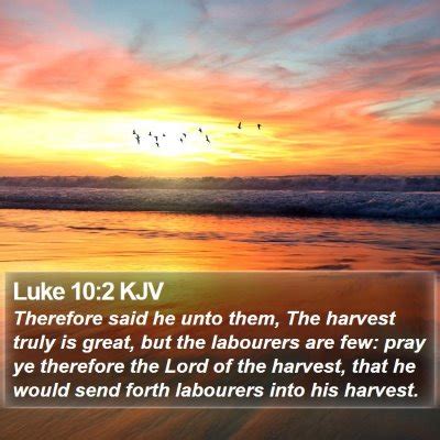 Luke 10 Scripture Images - Luke Chapter 10 KJV Bible Verse Pictures