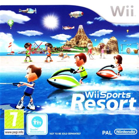 Wii Sports Resort (2009) Wii box cover art - MobyGames