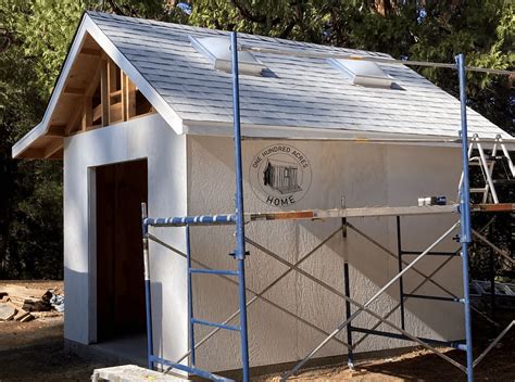 DIY She Shed Roofing - One Hundred Acres Home