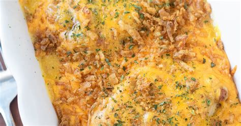 Cheesy Pork Chop and Rice Bake Recipe - The Kitchen Wife