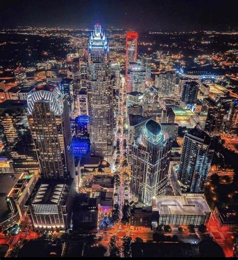 Stole this photo because it’s awesome! : Charlotte | Charlotte skyline ...