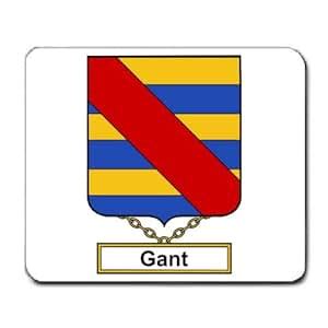 Amazon.com : Gant or Gaunt Family Crest Coat of Arms Mouse Pad : Office ...