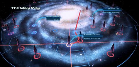 Mass Effect 3: Milky Way Galaxy Map | Image provided by EA/B… | Flickr