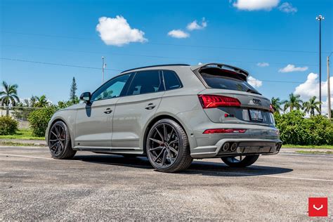 Audi SQ5 Grey with Vossen HF-3 Aftermarket Wheels Wheel | Wheel Front