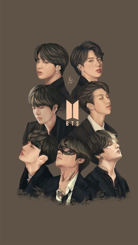 BTS FANART💜 | Bts wallpaper, Foto bts, Bts beautiful