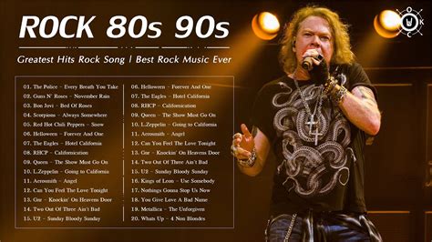 Rock Music - The Best Rock Songs Of 80s and 90s - YouTube