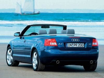 Audi A4 (B6) Cabriolet 2.5 TDI Technical Specs, Dimensions