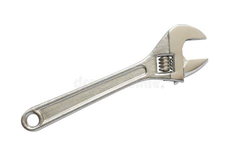 Adjustable Wrench stock photo. Image of metal, isolated - 2097132