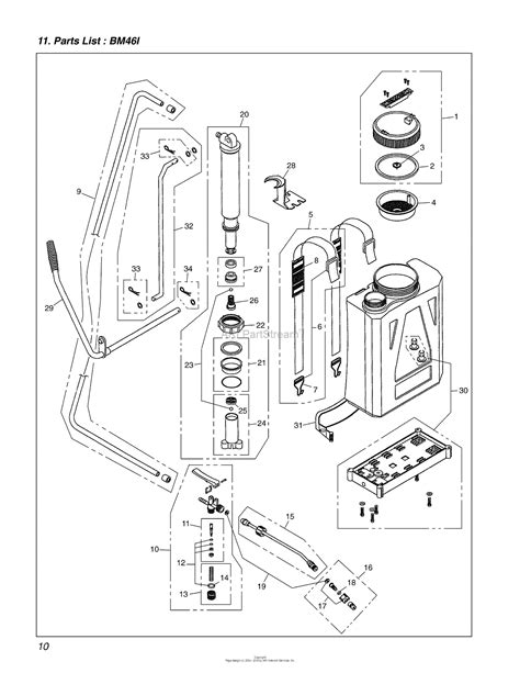 Stihl Sg20 Backpack Sprayer Parts Diagram - Hanenhuusholli