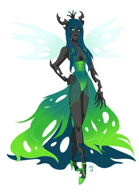 Queen Chrysalis by ArtistMeli on DeviantArt