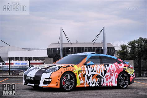 Panamera Graffiti Art Car | Wrapfolio