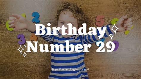 Birthday Number 29 or Gift Number 29 - Numerology Basics