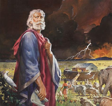 Noah's Ark Painting by James Edwin McConnell