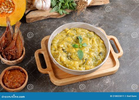 Tinutuan or Bubur Manado Porridge Stock Image - Image of traditional ...