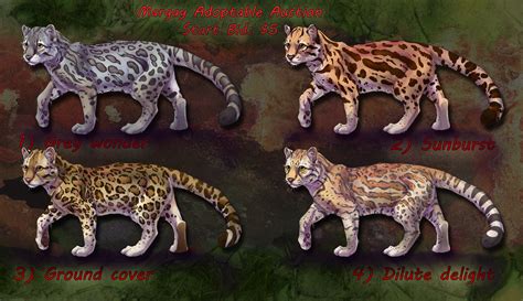 Margay/Ocelot Adoptable Sale by ElementalSpirits on DeviantArt