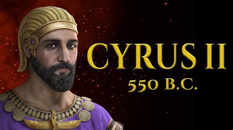 Persian King Cyrus The Great