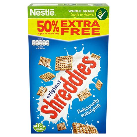 Nestle Shreddies Cereal 500g+50% Extra Free 750g | Everyday & Family ...