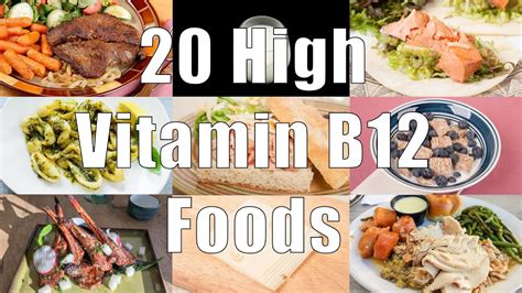 20 High Vitamin B12 Foods (700 Calorie Meals) DiTuro Productions LLC ...