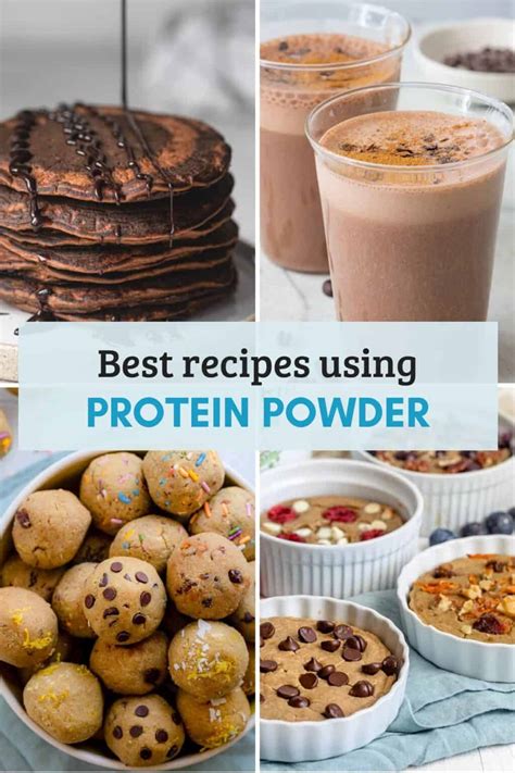 10 Recipes with Protein Powder {Oats, Pancakes & More!} - FeelGoodFoodie