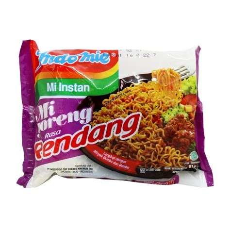 Varian Indomie Goreng Rendang & Komposisi | tokopedia