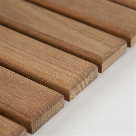 36" x 30" Teak Bath or Shower Mat – Teakworks4u