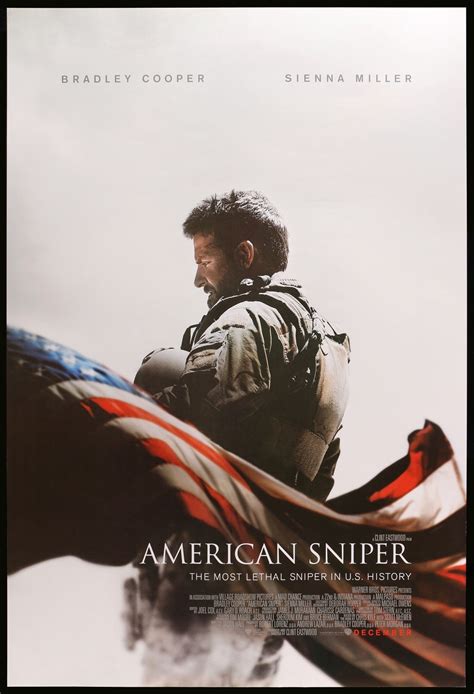 American Sniper (2014) Original One-Sheet Movie Poster - Original Film ...