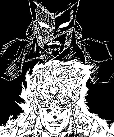 [Fanart] DIO and THE WORLD - MSPaint : r/StardustCrusaders