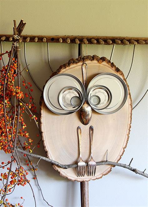 DIY Wood Slice Owl | Fall crafts for adults, Fall crafts, Fall crafts ...