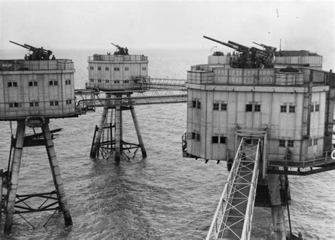 Deserted Places: Maunsell Forts: The abandoned sea forts from World War II