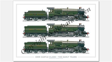 Locos in Profile | GWR Castle Class – The Early Years (No. 4073 ...