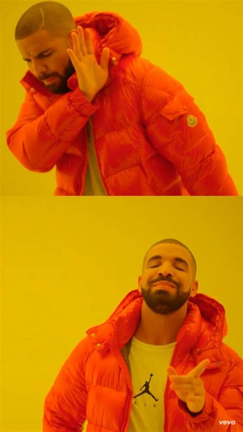 Blank Drake Meme Generator