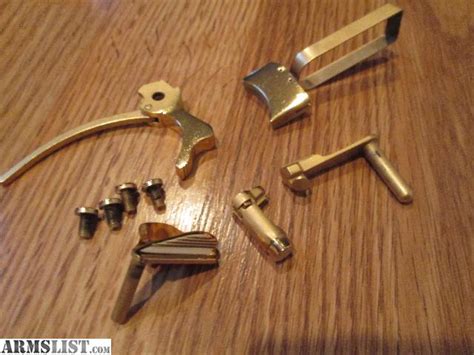 ARMSLIST - For Sale: Colt 1911 Gold Plated Parts