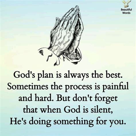 God's plan is always the best | Inspirational quotes motivation, Cool ...