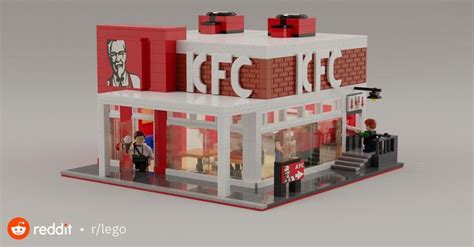 My KFC MOC : lego | Kfc, Lego, Lego city