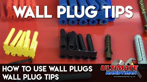 How to use wall plugs | wall plug tips - YouTube