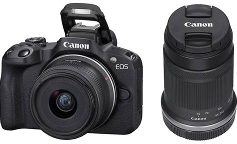 Canon EOS R50 Two Lens Kit APS-C Mirrorless Camera With