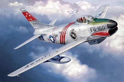 artwork, Military, F 86 D Sabre, Jet, Painting Wallpapers HD / Desktop ...