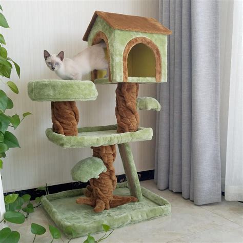 15 Cute Indoor Cat Towers That Look Like Real Trees (And Where to Buy ...