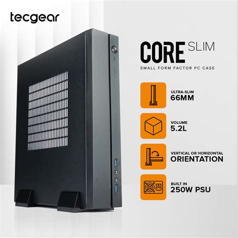 CORE SLIM SFF PC CASE - Tecgear